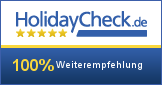 CaMi-Bike bei Holidaycheck: 100 % Weiterempfehlung